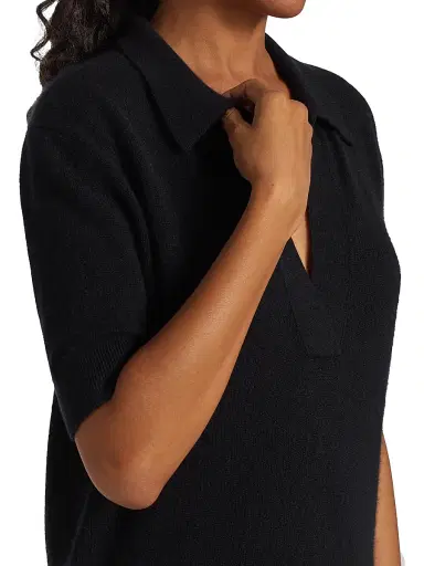 Khaite Women's Shrunken Jo Cashmere Sweater - Black | Thumbnail 6 Khaite Women's Shrunken Jo Cashmere Sweater - Black | Thumbnail 6