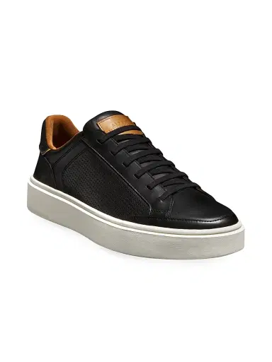 Allen Edmonds Men's Oliver Leather Sneakers - Luggage | Thumbnail 8 Allen Edmonds Men's Oliver Leather Sneakers - Luggage | Thumbnail 8