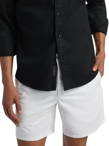 rag & bone Men's Tomlin Cotton Button-Front Shirt - Black | Thumbnail 6 rag & bone Men's Tomlin Cotton Button-Front Shirt - Black | Thumbnail 6