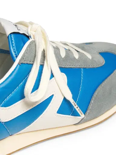 rag & bone Women's Retro Runner Slim Low-Top Sneakers - Electric Blue | Thumbnail 6 rag & bone Women's Retro Runner Slim Low-Top Sneakers - Electric Blue | Thumbnail 6