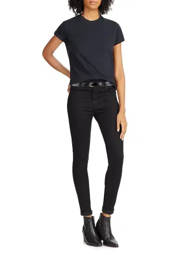rag & bone Women's Mini Belize Leather Wrap Belt - Black | Thumbnail 2 rag & bone Women's Mini Belize Leather Wrap Belt - Black | Thumbnail 2