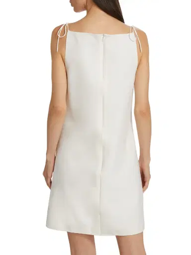Oscar de la Renta Women's Gardenia Guipure & Wool Minidress - | Thumbnail 4 Oscar de la Renta Women's Gardenia Guipure & Wool Minidress - | Thumbnail 4