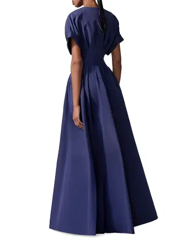 Carolina Herrera Women's Icon Silk Taffeta Gown - Midnight - Size 16 | Thumbnail 3 Carolina Herrera Women's Icon Silk Taffeta Gown - Midnight - Size 16 | Thumbnail 3