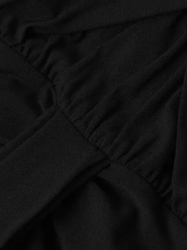 One33 Social Women's Off-The-Shoulder Draped Gown - Black | Thumbnail 6 One33 Social Women's Off-The-Shoulder Draped Gown - Black | Thumbnail 6