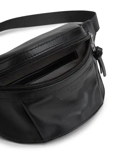 rag & bone Women's Mini Commuter Leather Belt Bag - Black | Thumbnail 3 rag & bone Women's Mini Commuter Leather Belt Bag - Black | Thumbnail 3