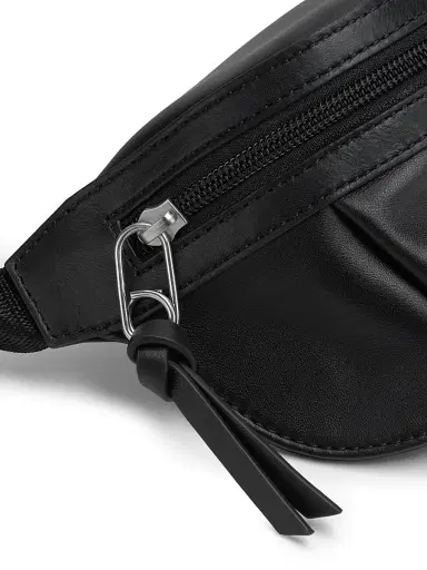 rag & bone Women's Mini Commuter Leather Belt Bag - Black | Thumbnail 6 rag & bone Women's Mini Commuter Leather Belt Bag - Black | Thumbnail 6
