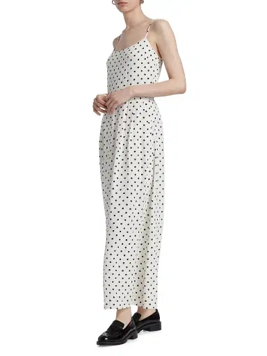 Jenni Kayne Women's Rove Ankle Dress - Ivory Dot - Size XL | Thumbnail 4 Jenni Kayne Women's Rove Ankle Dress - Ivory Dot - Size XL | Thumbnail 4
