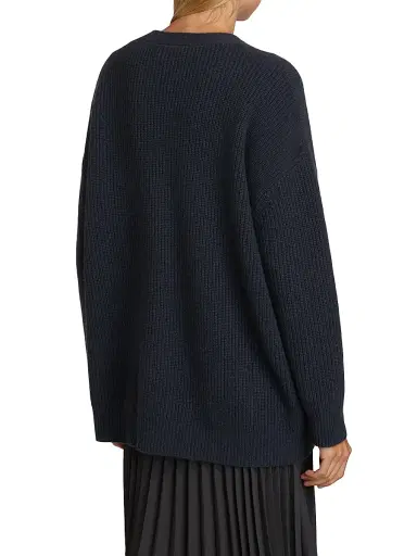 Jenni Kayne Women's Cashmere Cocoon Cardigan - Heather Navy - Size Medium | Thumbnail 5 Jenni Kayne Women's Cashmere Cocoon Cardigan - Heather Navy - Size Medium | Thumbnail 5