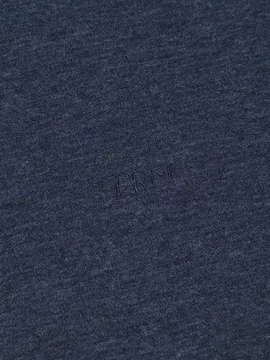 FRAME Men's Duo Fold Crewneck Sweatshirt - Heather Midnight Navy | Thumbnail 7 FRAME Men's Duo Fold Crewneck Sweatshirt - Heather Midnight Navy | Thumbnail 7