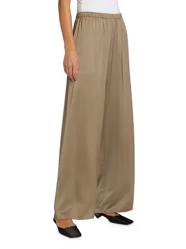Jenni Kayne Women's Demi Wide-Leg Pull-On Pants - Olio | Thumbnail 4 Jenni Kayne Women's Demi Wide-Leg Pull-On Pants - Olio | Thumbnail 4