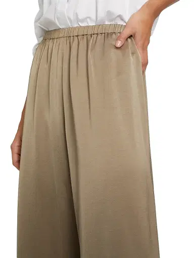 Jenni Kayne Women's Demi Wide-Leg Pull-On Pants - Olio | Thumbnail 6 Jenni Kayne Women's Demi Wide-Leg Pull-On Pants - Olio | Thumbnail 6