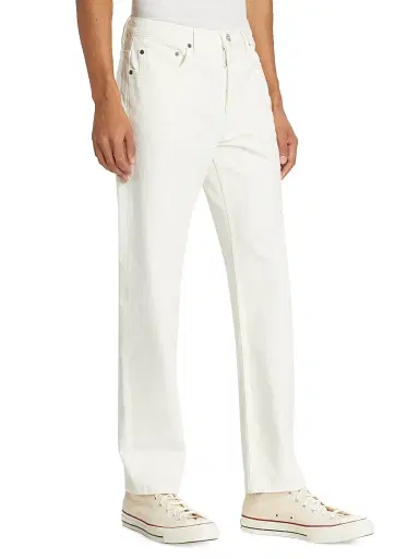 Frame Men's The Straight Jean - Off White - Size 38 | Thumbnail 4 Frame Men's The Straight Jean - Off White - Size 38 | Thumbnail 4
