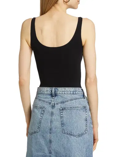 Commando Women's Ballet Body Tank Bodysuit - Black | Thumbnail 5 Commando Women's Ballet Body Tank Bodysuit - Black | Thumbnail 5