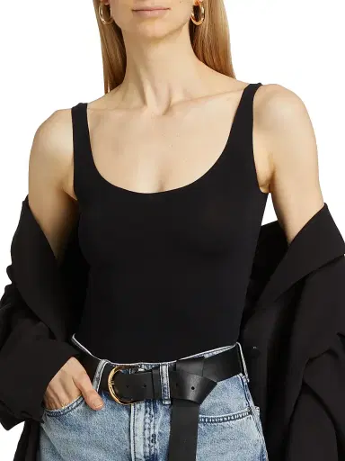 Commando Women's Ballet Body Tank Bodysuit - Black | Thumbnail 7 Commando Women's Ballet Body Tank Bodysuit - Black | Thumbnail 7