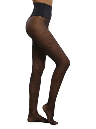 Commando Women's Hosiery Chic Dot Sheer Tights | Thumbnail 1 Commando Women's Hosiery Chic Dot Sheer Tights | Thumbnail 1