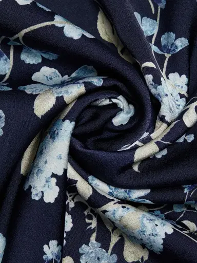 Wayf Women's Porter Floral Midi-Skirt - Navy Floral | Thumbnail 7 Wayf Women's Porter Floral Midi-Skirt - Navy Floral | Thumbnail 7