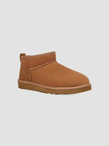 UGG Men's Classic Ultra Mini Sheepskin Ankle Boots - Chestnut - Size 13 | Thumbnail 2 UGG Men's Classic Ultra Mini Sheepskin Ankle Boots - Chestnut - Size 13 | Thumbnail 2