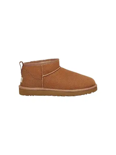 UGG Men's Classic Ultra Mini Sheepskin Ankle Boots - Chestnut - Size 13 | Thumbnail 1 UGG Men's Classic Ultra Mini Sheepskin Ankle Boots - Chestnut - Size 13 | Thumbnail 1
