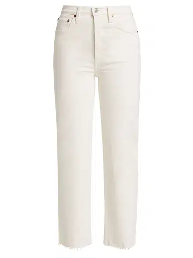 RE/DONE Women's 70s Stove Pipe Straight Jeans | Thumbnail 1 RE/DONE Women's 70s Stove Pipe Straight Jeans | Thumbnail 1
