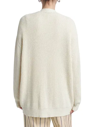 Jenni Kayne Women's Cotton Cocoon Cardigan - Ivory - Size XL | Thumbnail 5 Jenni Kayne Women's Cotton Cocoon Cardigan - Ivory - Size XL | Thumbnail 5