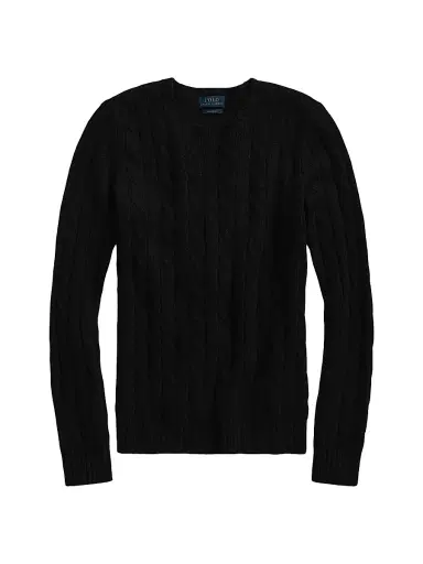Polo Ralph Lauren Women's Julianna Cable-Knit Cashmere Sweater | Thumbnail 1 Polo Ralph Lauren Women's Julianna Cable-Knit Cashmere Sweater | Thumbnail 1