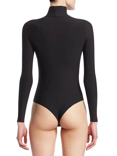 Commando Women's Butter Turtleneck Bodysuit - Black - Size XL | Thumbnail 4 Commando Women's Butter Turtleneck Bodysuit - Black - Size XL | Thumbnail 4