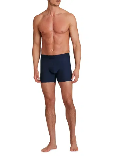 Commando Men's Classic Microfiber Boxer Brief - Black | Thumbnail 2 Commando Men's Classic Microfiber Boxer Brief - Black | Thumbnail 2
