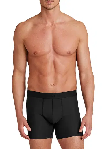 Commando Men's Classic Microfiber Boxer Brief - Black | Thumbnail 7 Commando Men's Classic Microfiber Boxer Brief - Black | Thumbnail 7