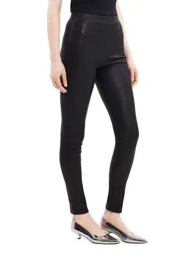Theory Women's Pull-On Leather Leggings | Thumbnail 6 Theory Women's Pull-On Leather Leggings | Thumbnail 6