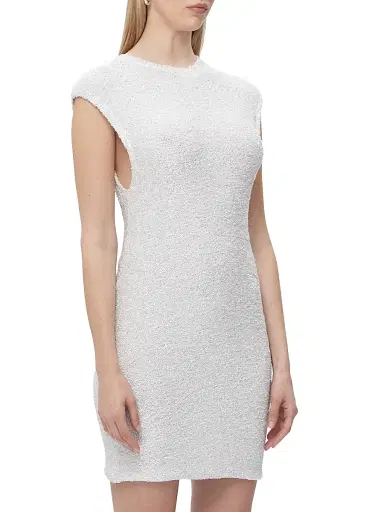 Hervé Léger Women's Delilah Sequined Minidress - Alabaster | Thumbnail 5 Hervé Léger Women's Delilah Sequined Minidress - Alabaster | Thumbnail 5