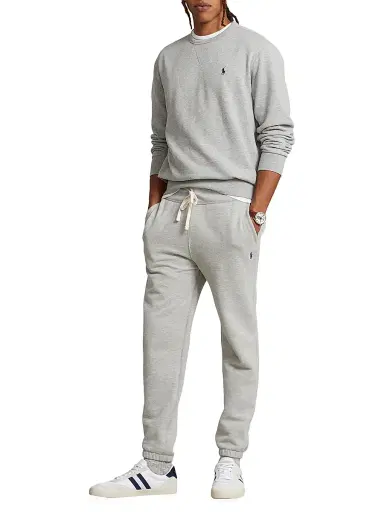 Polo Ralph Lauren Men's Fleece Crewneck Sweatshirt - Andover Heather | Thumbnail 2 Polo Ralph Lauren Men's Fleece Crewneck Sweatshirt - Andover Heather | Thumbnail 2