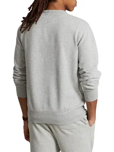 Polo Ralph Lauren Men's Fleece Crewneck Sweatshirt - Andover Heather | Thumbnail 4 Polo Ralph Lauren Men's Fleece Crewneck Sweatshirt - Andover Heather | Thumbnail 4