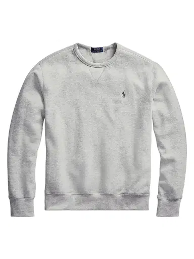 Polo Ralph Lauren Men's Fleece Crewneck Sweatshirt - Andover Heather | Thumbnail 1 Polo Ralph Lauren Men's Fleece Crewneck Sweatshirt - Andover Heather | Thumbnail 1