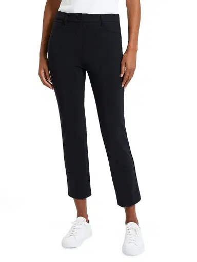 Theory Women's Treeca Ponte Slim-Fit Pants - Black | Thumbnail 3 Theory Women's Treeca Ponte Slim-Fit Pants - Black | Thumbnail 3