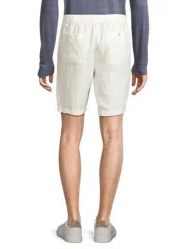 Vince Men's Hemp Drawstring Shorts - Bone | Thumbnail 5 Vince Men's Hemp Drawstring Shorts - Bone | Thumbnail 5