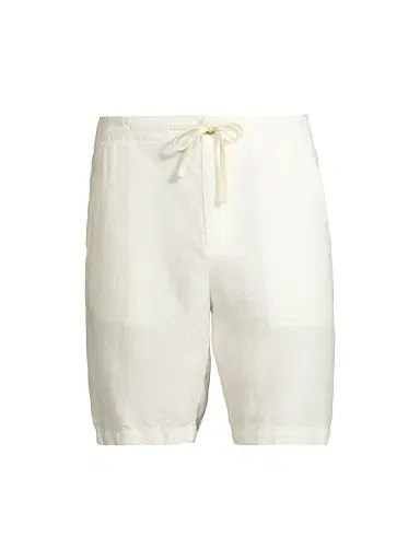 Vince Men's Hemp Drawstring Shorts - Bone | Thumbnail 1 Vince Men's Hemp Drawstring Shorts - Bone | Thumbnail 1