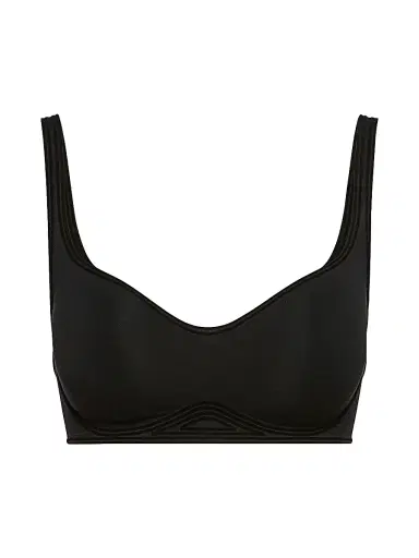 Wolford Women's 3W Cup Wireless Bra - Black - Size 38B | Thumbnail 1 Wolford Women's 3W Cup Wireless Bra - Black - Size 38B | Thumbnail 1
