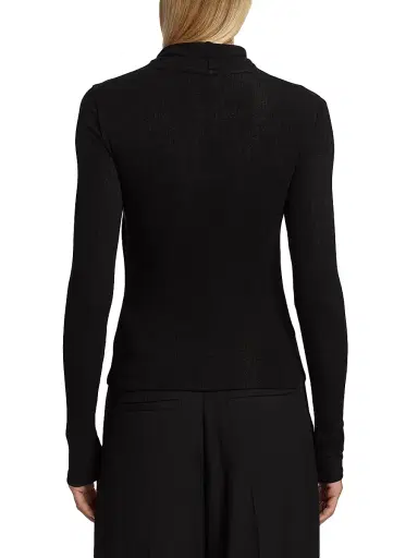 Vince Women's Ruched Long-Sleeve Top | Thumbnail 5 Vince Women's Ruched Long-Sleeve Top | Thumbnail 5