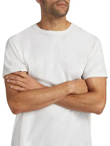 Nili Lotan Men's Bradley Relaxed T-Shirt - White - Size XL | Thumbnail 6 Nili Lotan Men's Bradley Relaxed T-Shirt - White - Size XL | Thumbnail 6