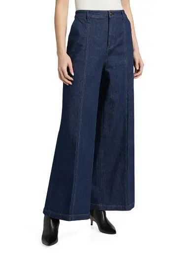 Paige Women's Aurora High-Rise Wide-Leg Jeans - Magdalena | Thumbnail 4 Paige Women's Aurora High-Rise Wide-Leg Jeans - Magdalena | Thumbnail 4