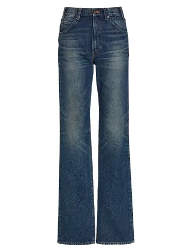 Nili Lotan Women's Joan Straight-Leg Jeans - Simon Wash | Thumbnail 1 Nili Lotan Women's Joan Straight-Leg Jeans - Simon Wash | Thumbnail 1