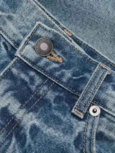 Nili Lotan Women's Russel Denim Raw-Edge Shorts | Thumbnail 7 Nili Lotan Women's Russel Denim Raw-Edge Shorts | Thumbnail 7