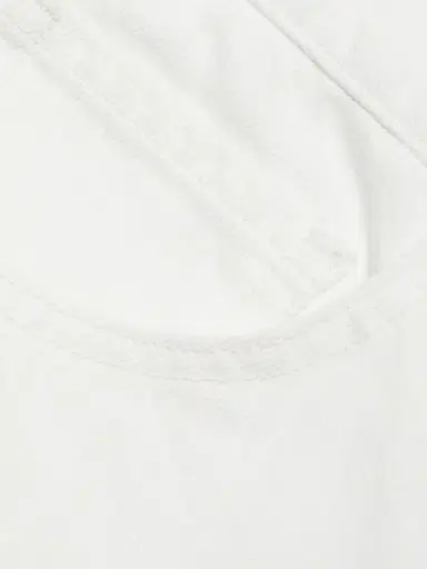 Nili Lotan Women's Russel Raw Denim Shorts - Cream - Size 30 | Thumbnail 7 Nili Lotan Women's Russel Raw Denim Shorts - Cream - Size 30 | Thumbnail 7