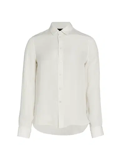 Nili Lotan Women's Gaia Silk Blouse - Ivory - Size Large | Thumbnail 1 Nili Lotan Women's Gaia Silk Blouse - Ivory - Size Large | Thumbnail 1