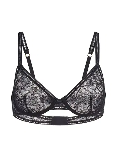 Wolford Women's Lace Demi Bra - Black | Thumbnail 1 Wolford Women's Lace Demi Bra - Black | Thumbnail 1