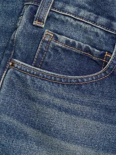Nili Lotan Men's Billie Straight-Leg Jeans - Simon Wash | Thumbnail 7 Nili Lotan Men's Billie Straight-Leg Jeans - Simon Wash | Thumbnail 7