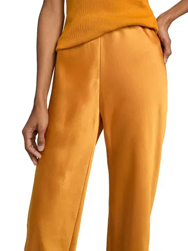 Vince Women's Satin High-Rise Pants | Thumbnail 6 Vince Women's Satin High-Rise Pants | Thumbnail 6