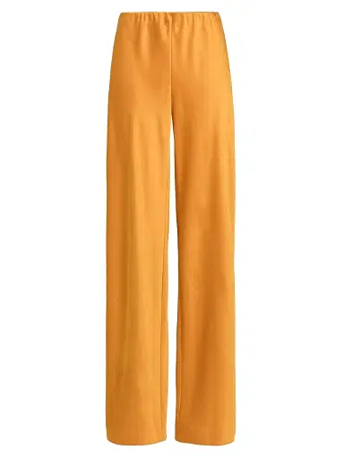 Vince Women's Satin High-Rise Pants | Thumbnail 1 Vince Women's Satin High-Rise Pants | Thumbnail 1