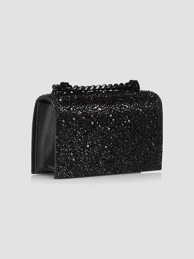 Alexander McQueen Women's Mini Strass Jewelled Satchel | Thumbnail 5 Alexander McQueen Women's Mini Strass Jewelled Satchel | Thumbnail 5