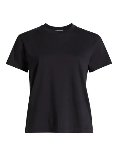 Vince Women's Crewneck Pima Cotton T-Shirt - Coastal Blue - Size XXS | Thumbnail 1 Vince Women's Crewneck Pima Cotton T-Shirt - Coastal Blue - Size XXS | Thumbnail 1